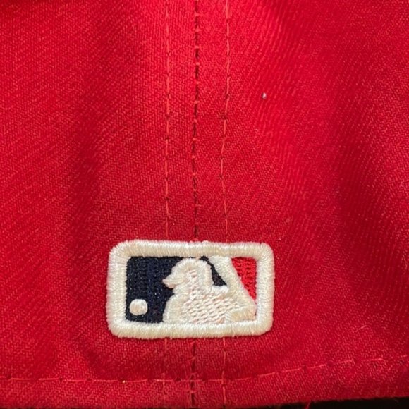 MLB 59 FIFTY Los Angeles Angels Cool Base Official On-Field Cap Baseball Hat - Picture 4 of 7